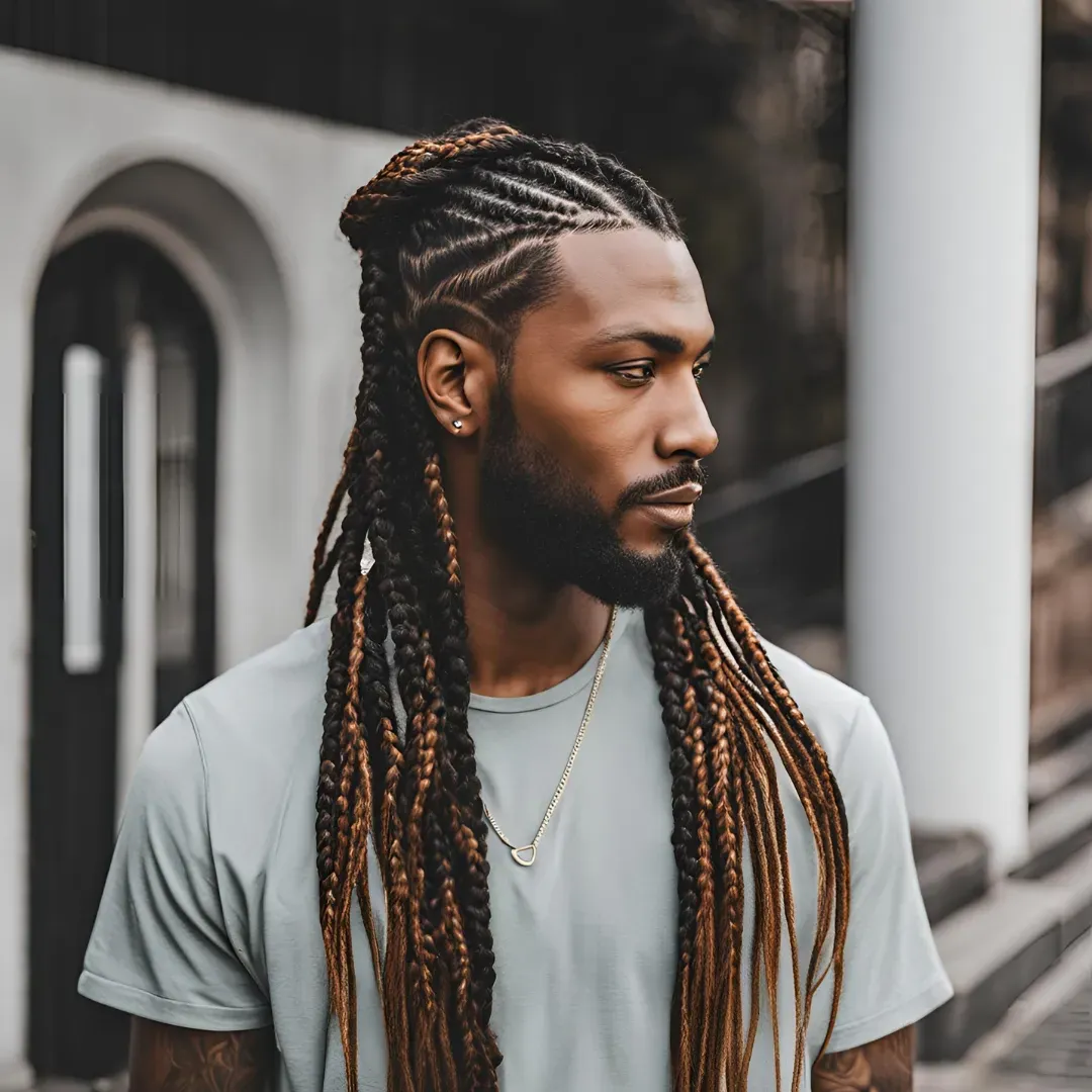 Box braids quotidiennes réalisées par Rizia Neves – style moderne et polyvalent